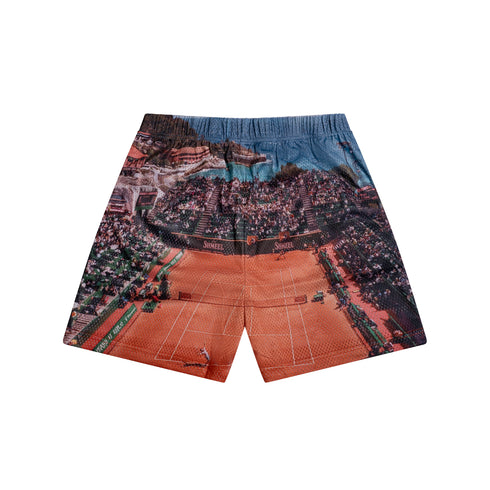 SHMEEL Orange Clay Shorts